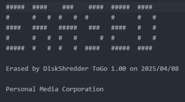 Erased Stamp